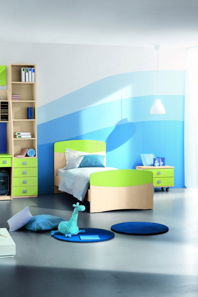 Современный дизайн детской