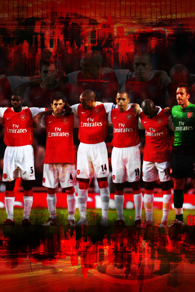 Популярная футбольная команда Арсенал