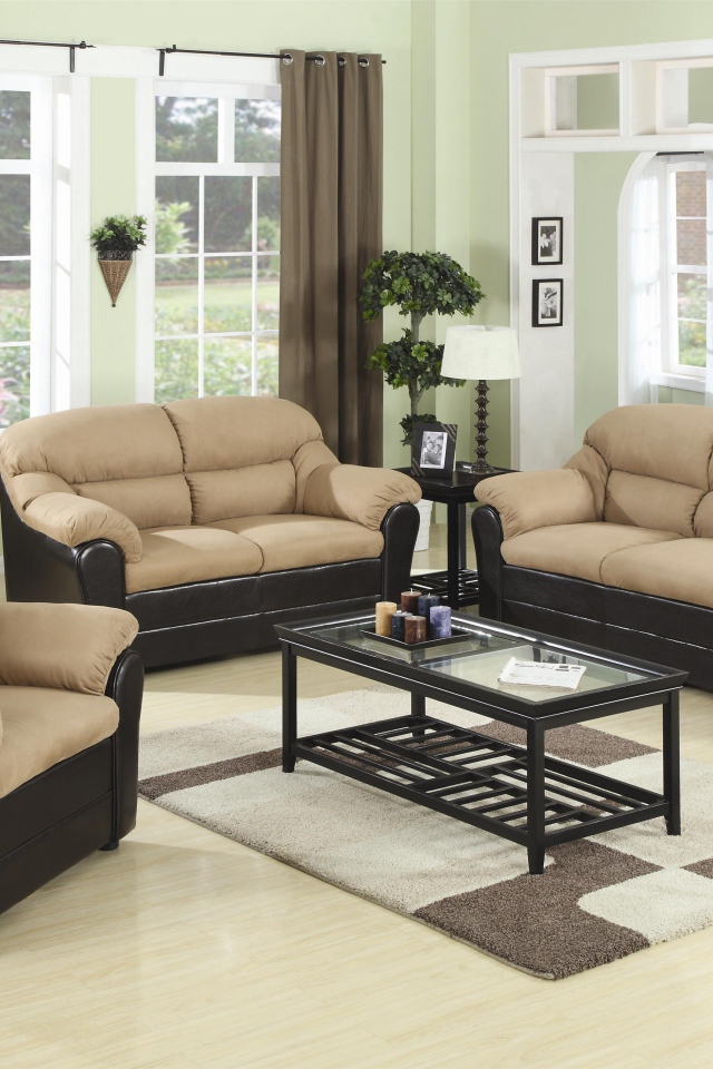 Мягкая мебель в гостиной