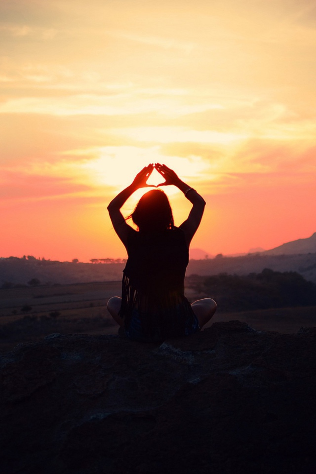 Женщина в горах