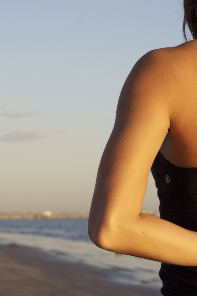 Йога на пляже