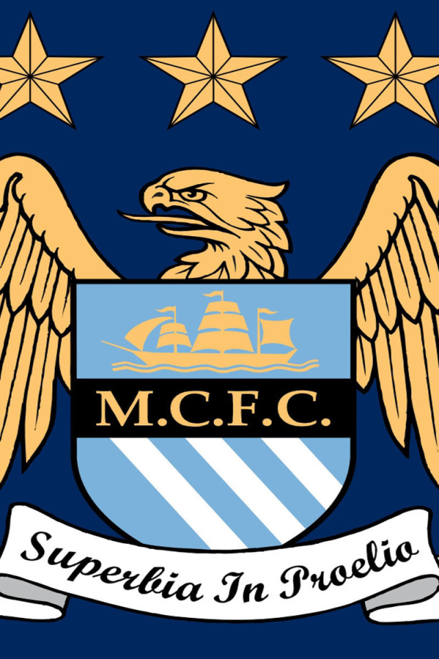 Известный Футбольный клуб Англии Манчестер Сити