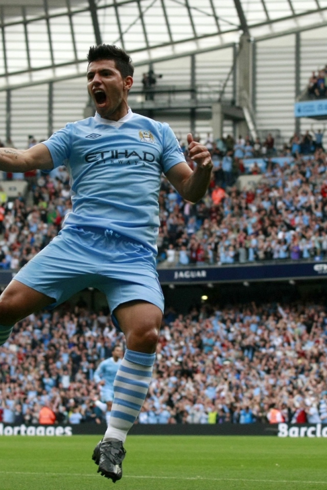 Знаменитая футбольная команда Англии Манчестер Сити