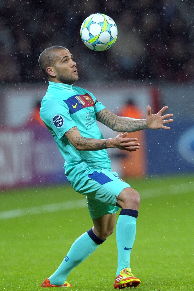 Дани Алвес из Барселоны