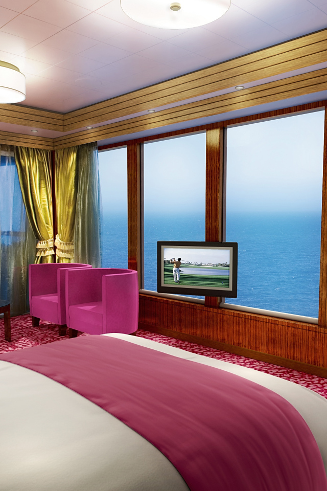 Розовая спальня