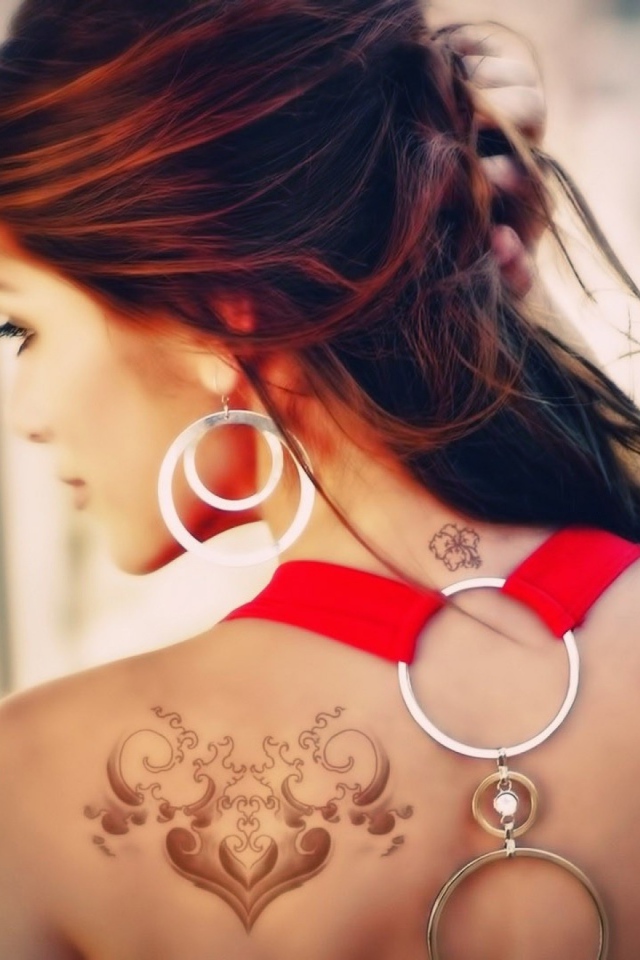 Татуировка на спине