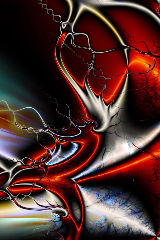 Абстрактная фантазия художника