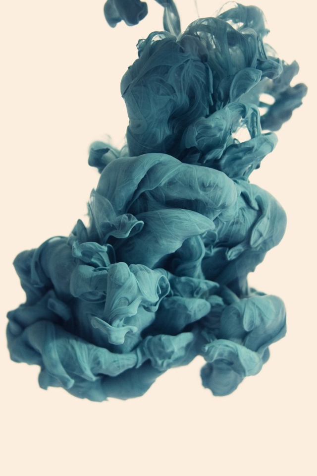 Облако голубого дыма