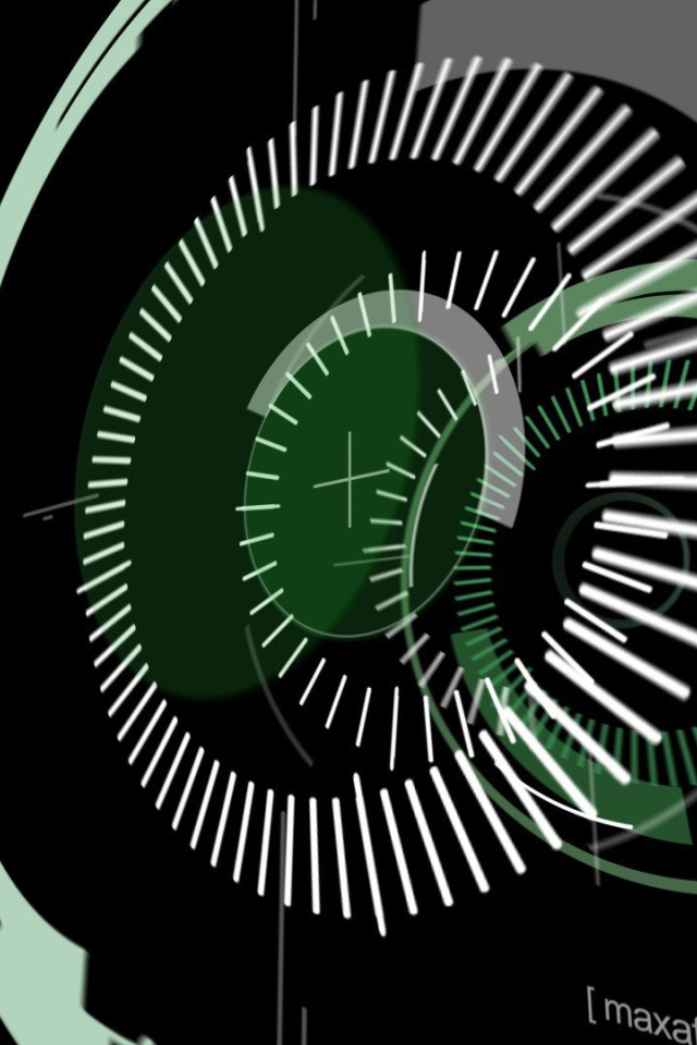 Циферблат прибора в 3Д модели