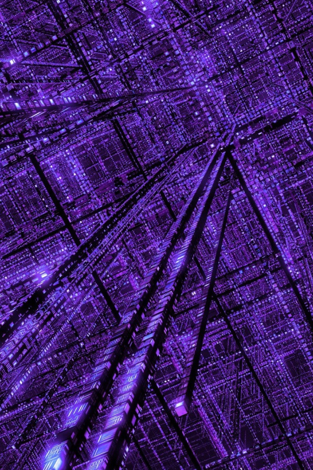 Цифровая фиолетовая матрица