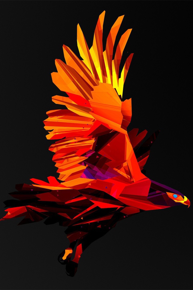 Орел, 3-Д графика