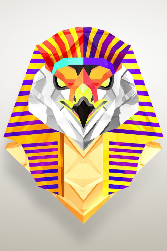 Египетский бог, 3-Д графика