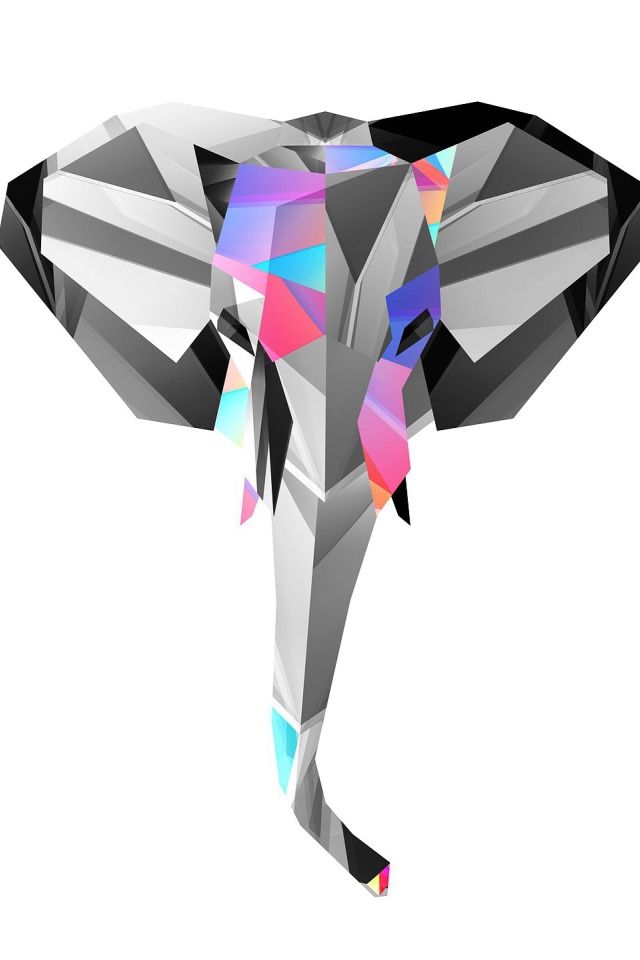 Слон, 3-Д графика