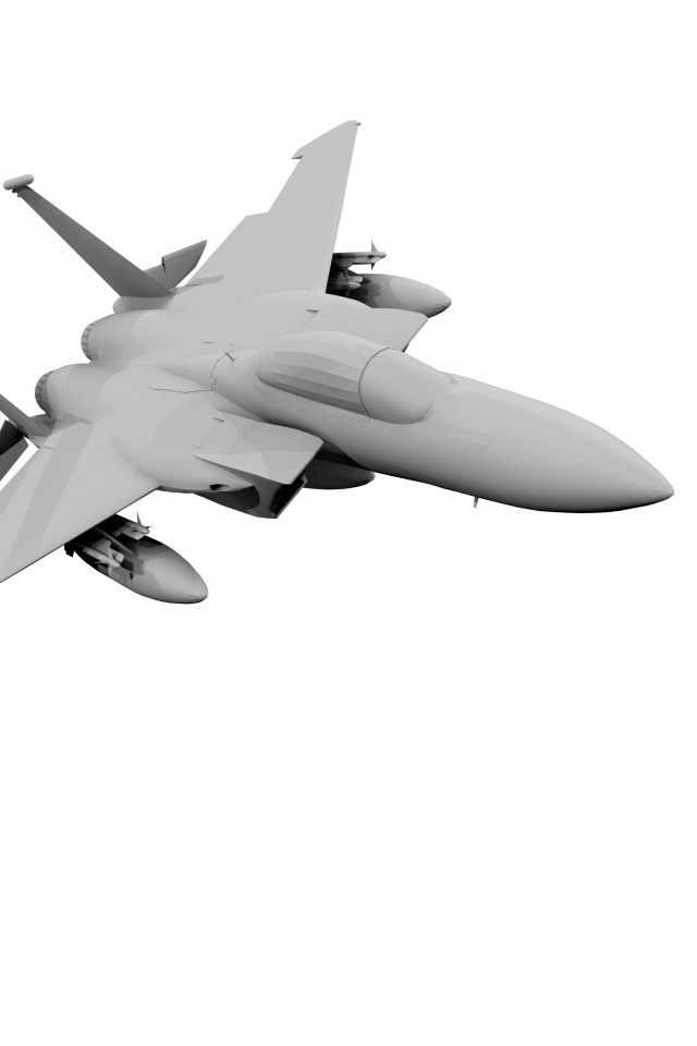 Истребитель, 3Д модель