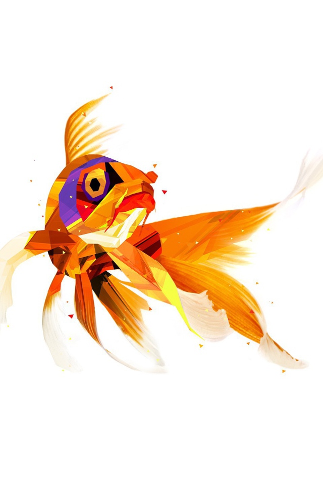 Золотая рыбка, 3-Д графика