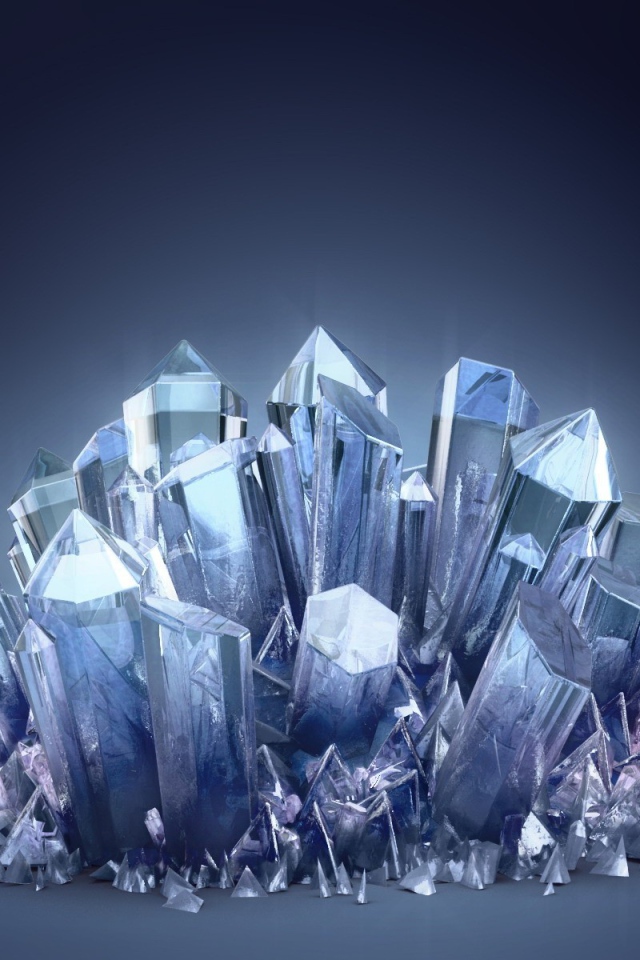 Рост стеклянных кристаллов