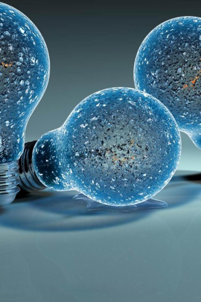 Лампы из льда