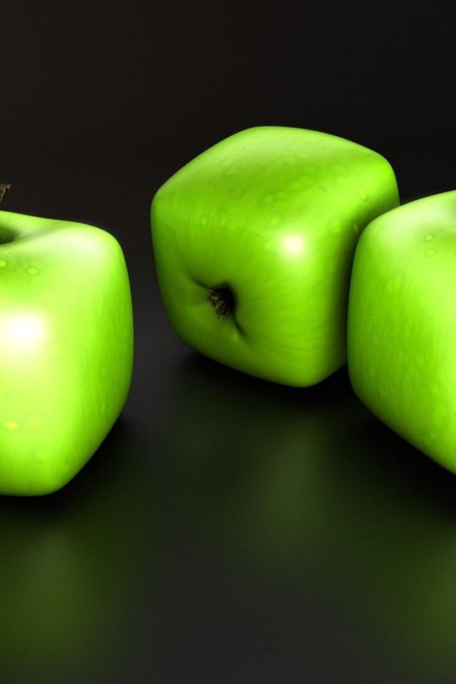 Квадратные яблоки, 3-Д графика