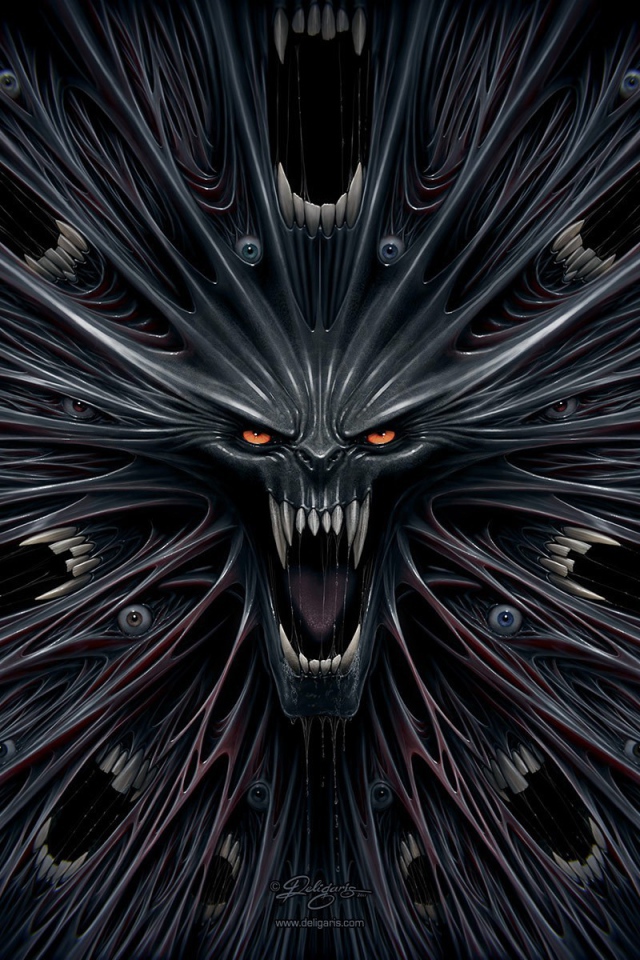 Симметричный фантастический монстр