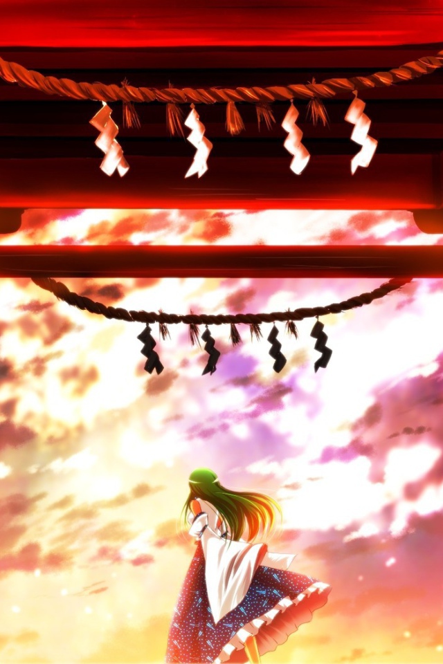 Храм в аниме Touhou Project