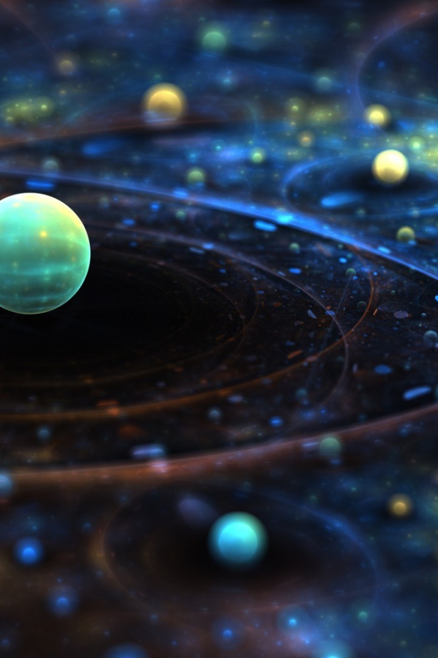 Структура звездной системы, абстракция