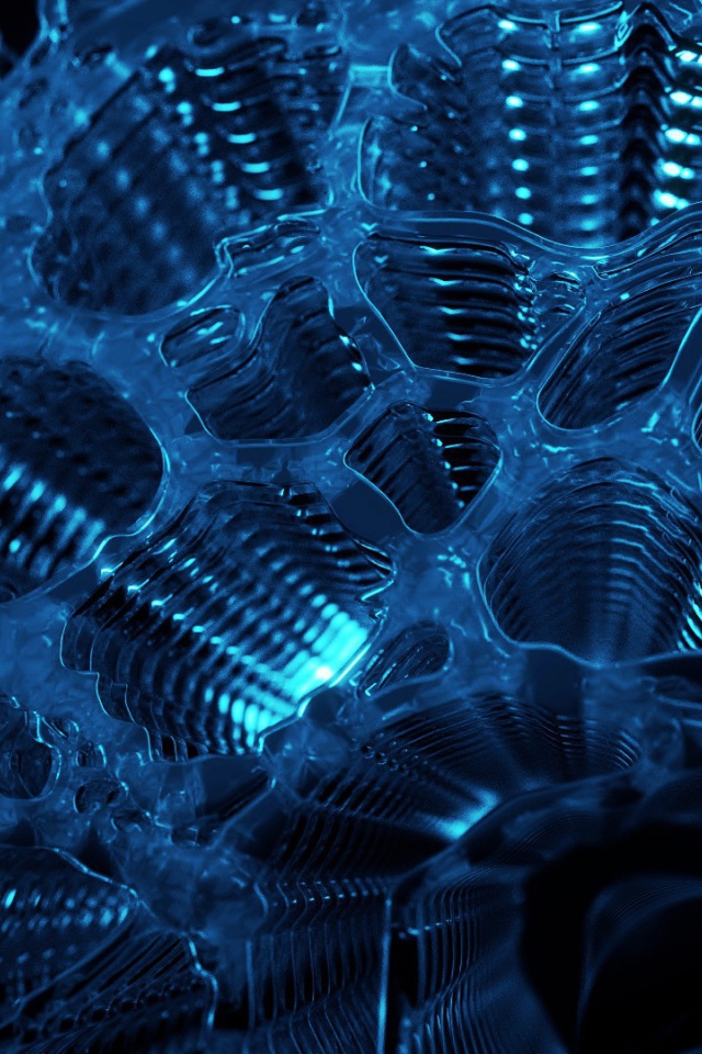 Объемная структура из льда