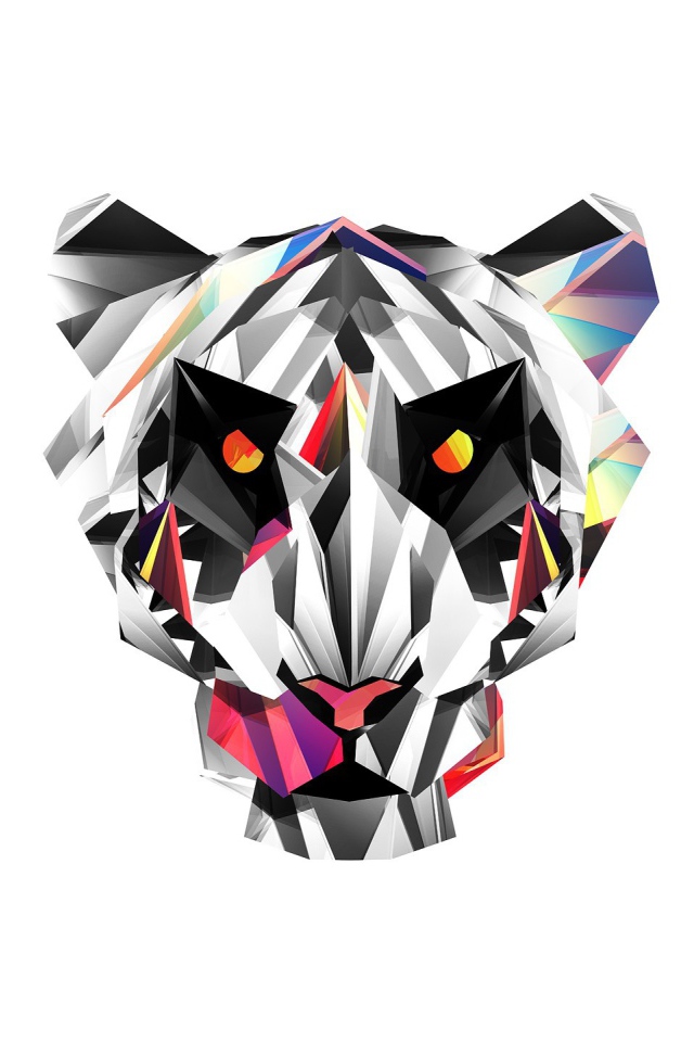 Белый тигр, 3-Д графика