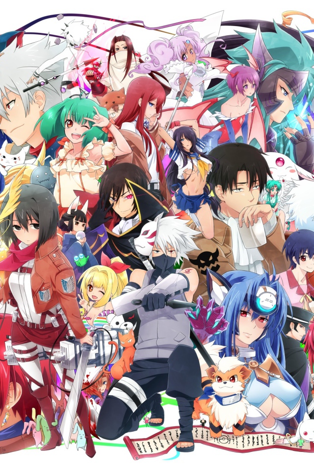 Абсолютно все герои аниме