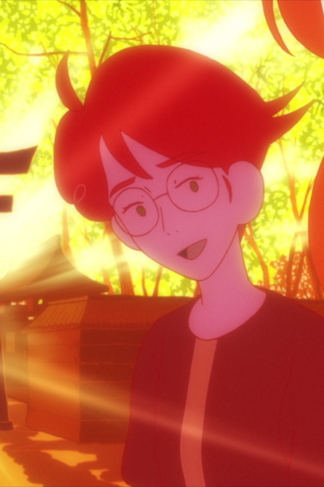 Акаши из аниме The Tatami Galaxy