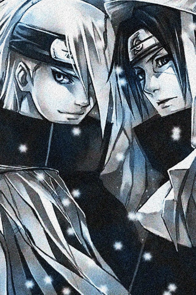 Акацуки и Деидара из манги Naruto Shippuuden