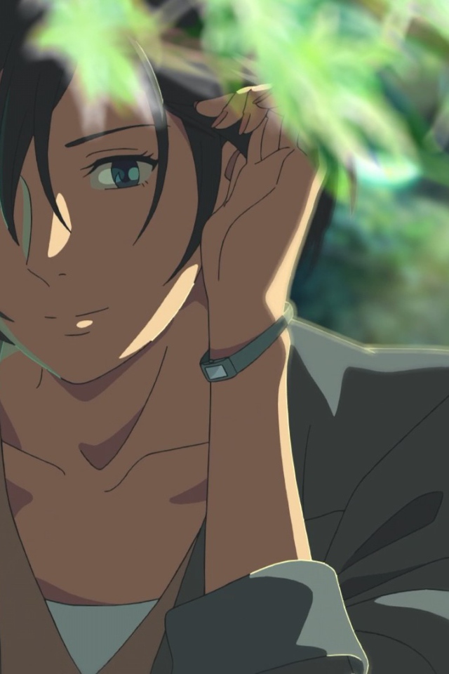 Персонаж аниме Сад изящных слов