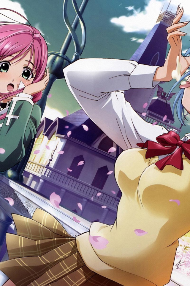 Персонажи аниме Крестик + Вампир