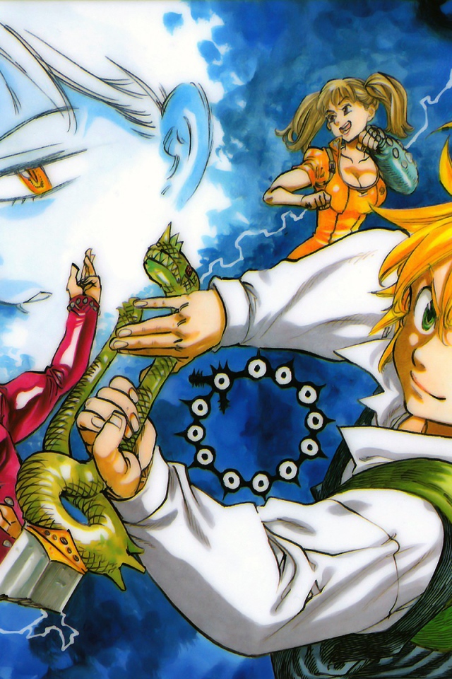 Персонажи аниме Nanatsu no Taizai