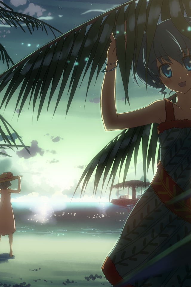 Девушка аниме DJ Max