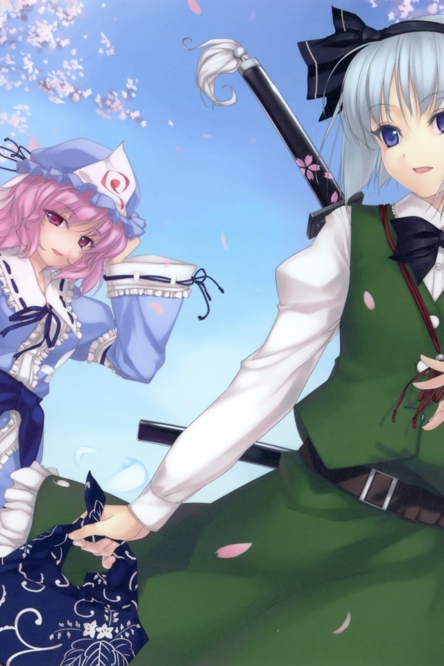 Герои аниме Saigyouji Yuyuko