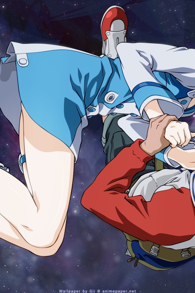 Аниме персонажи в невесомости, Eureka Seven