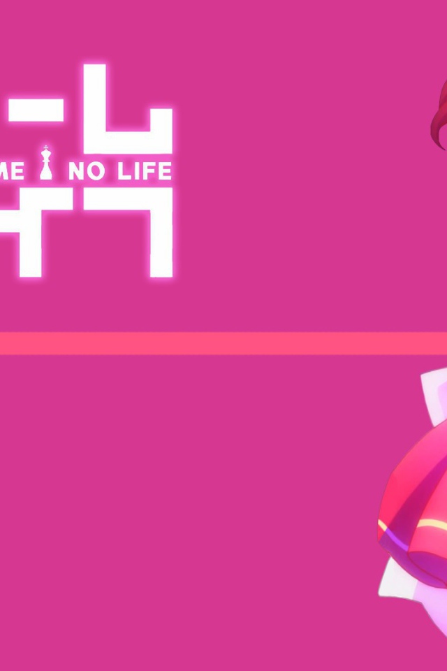 Аниме Игра на выживание, розовый фон