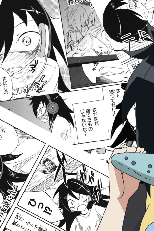 Девушка аниме Куроки Томоко