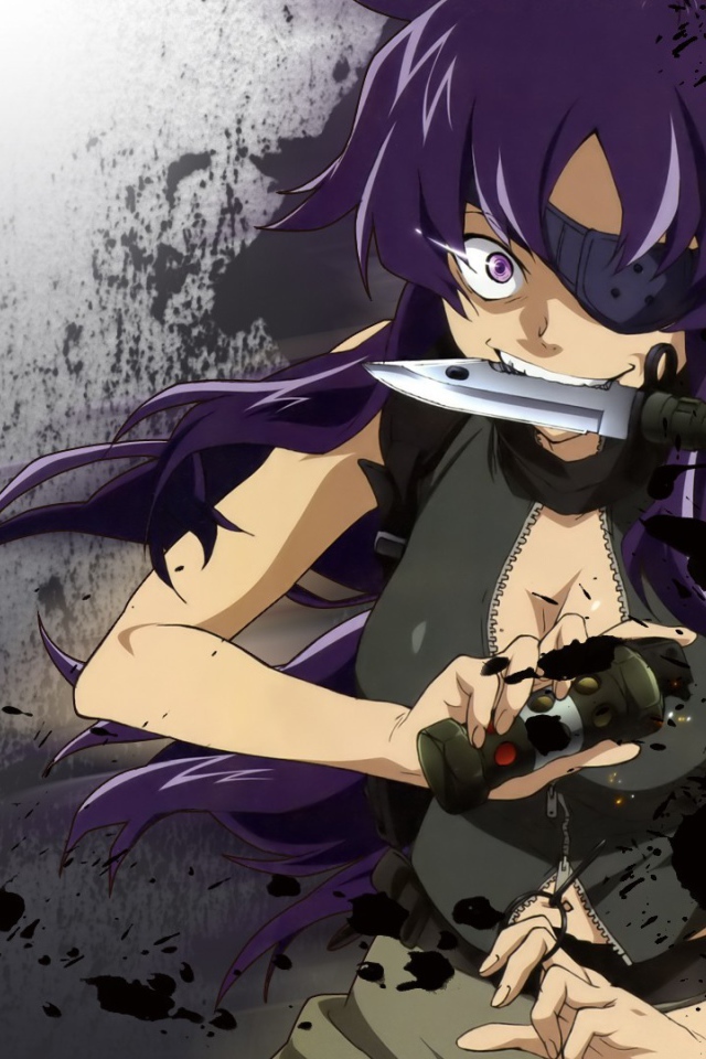 Девушка аниме мираи Никки