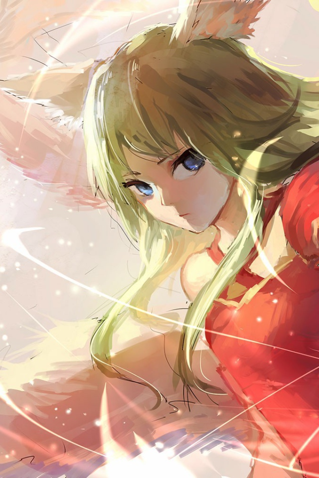 Аниме девушка Pixiv Fantasia