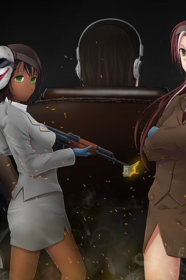 Аниме девушки из игры Payday 2