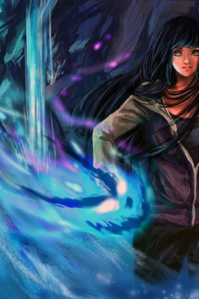 Девушка аниме из манги Naruto Shippuuden