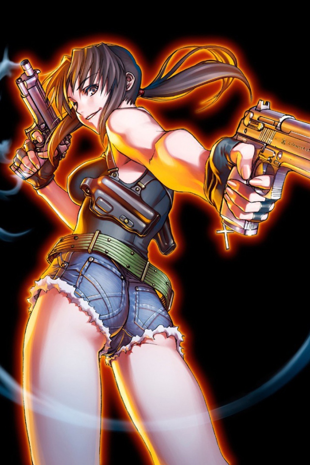 Аниме девушка с оружием, Пираты «Чёрной лагуны»