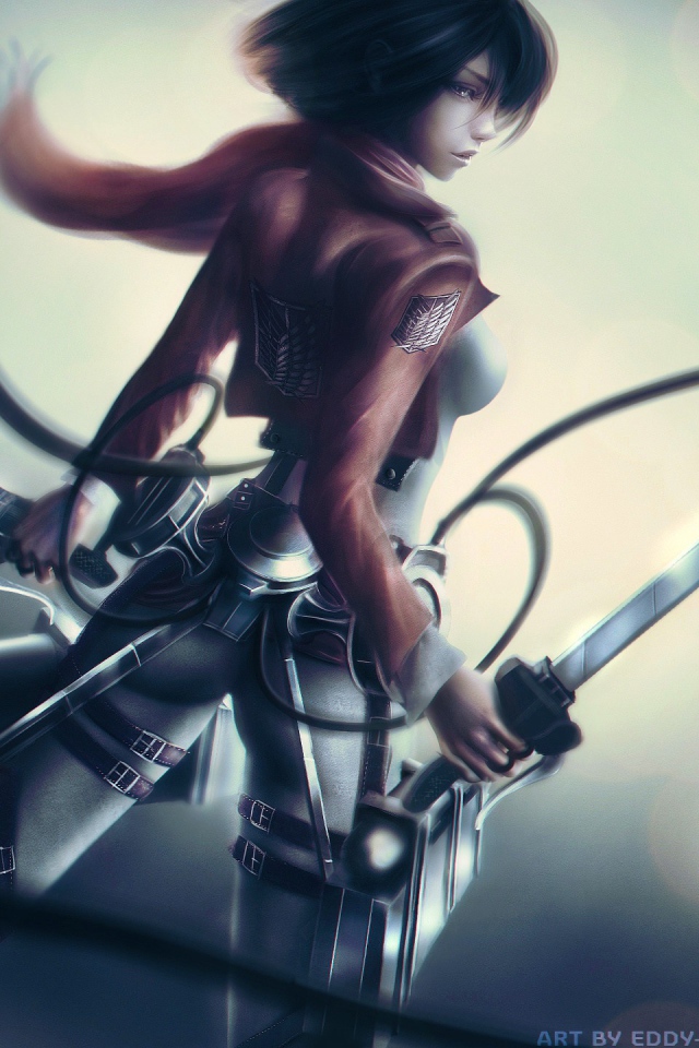 Девушка аниме с мечами, Атака Титанов