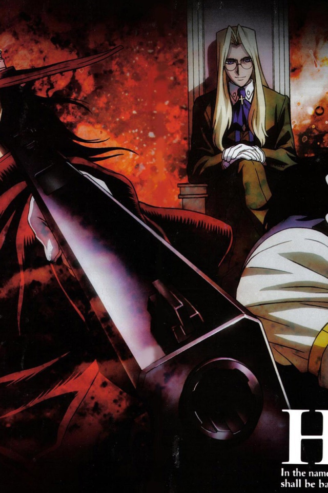 Аниме сериал Hellsing