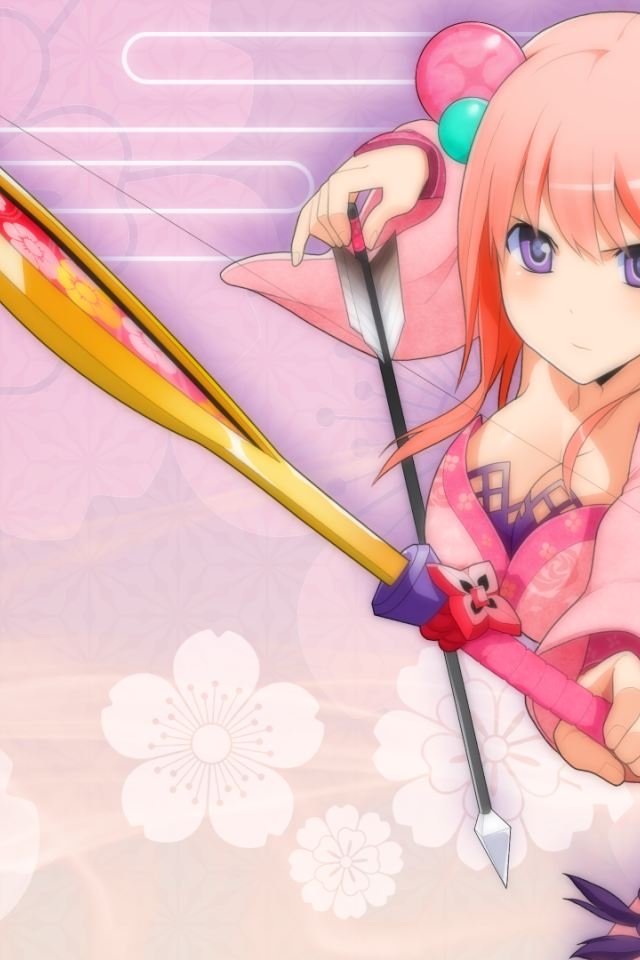 Лучница в аниме Onigirl