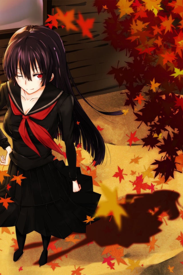 Осень в аниме Сумеречная дева и амнезия