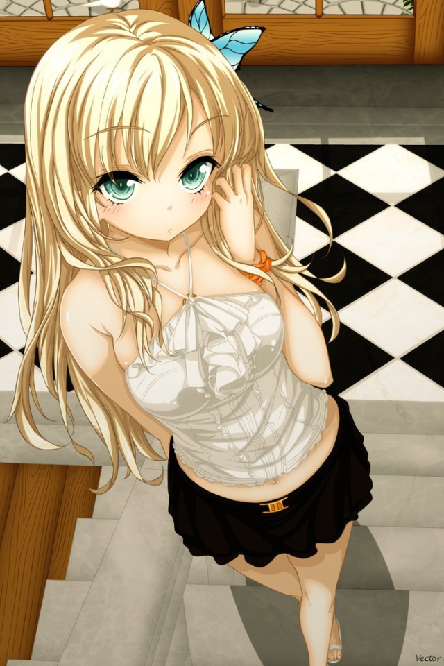 Блондинка в аниме У меня мало друзей