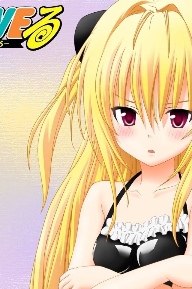 Блондинка в аниме Любовь и прочие неприятности