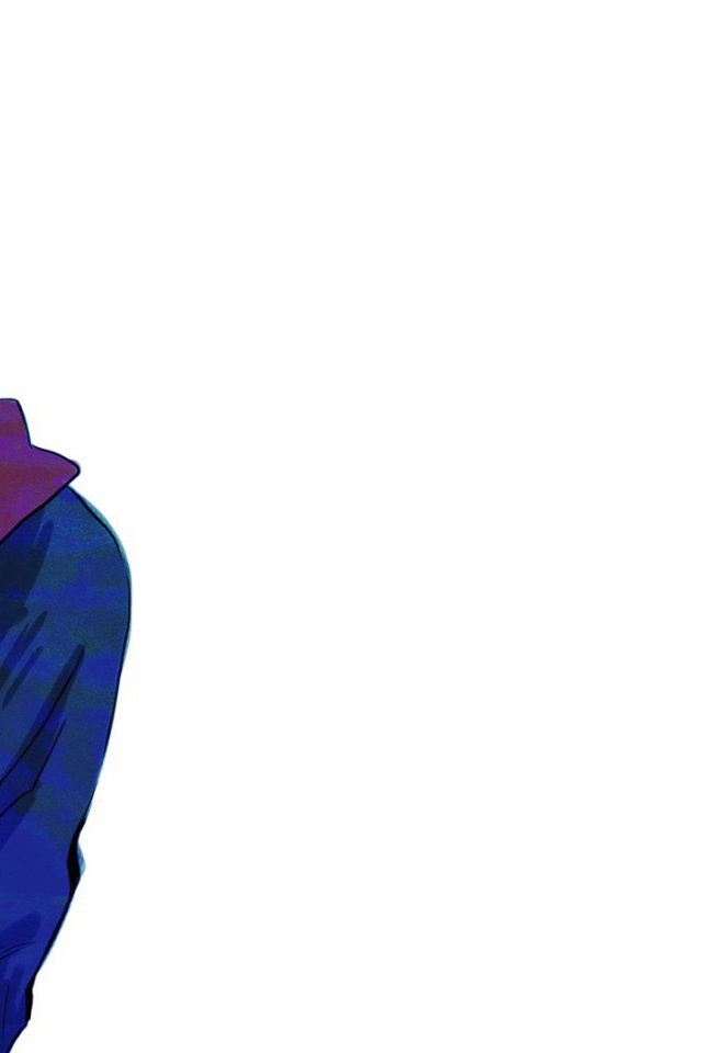 Синеволосая девушка в аниме Tokyo Ghoul